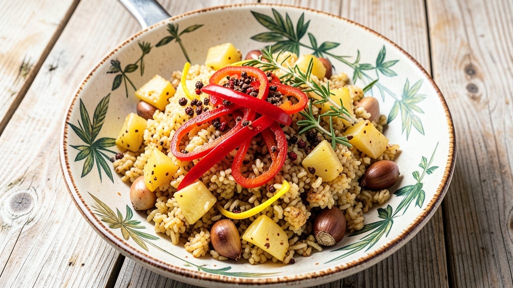 Caribbean Cauliflower Rice Recipe: Jerk-Spiced Crunch With Pineapple Sweetness