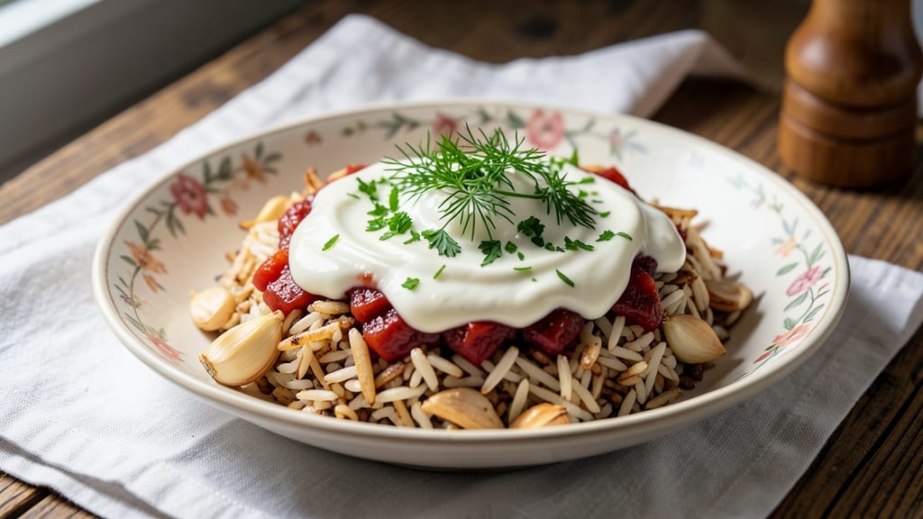 Bulgarian Rice Recipe: Tomato and Herb-Steeped Flavor in One Pot