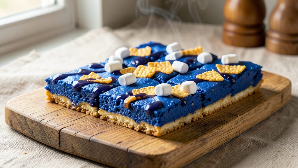 Blue Rice Krispie Treats Recipe: Vibrant Blue Purple Magic in 15 Minutes