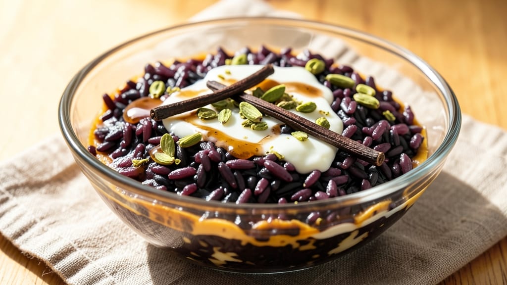 Black Rice Kheer Recipe: Deep Purple Velvet With Cardamom Kiss