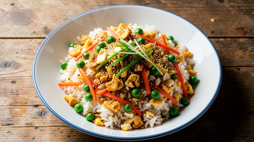 Cheap Fried Rice Recipe: Crispy Egg and Veggie Bites in 20 Minutes