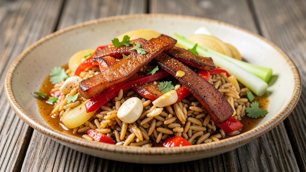 Cajun Wild Rice Recipe: Spicy Smoked Sausage and Andouille One-Pot