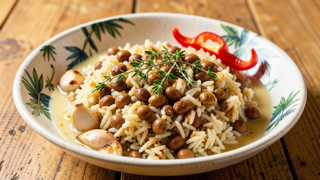 Caribbean Rice and Lentils Recipe: Toasted Spices and Coconut Milk Harmony