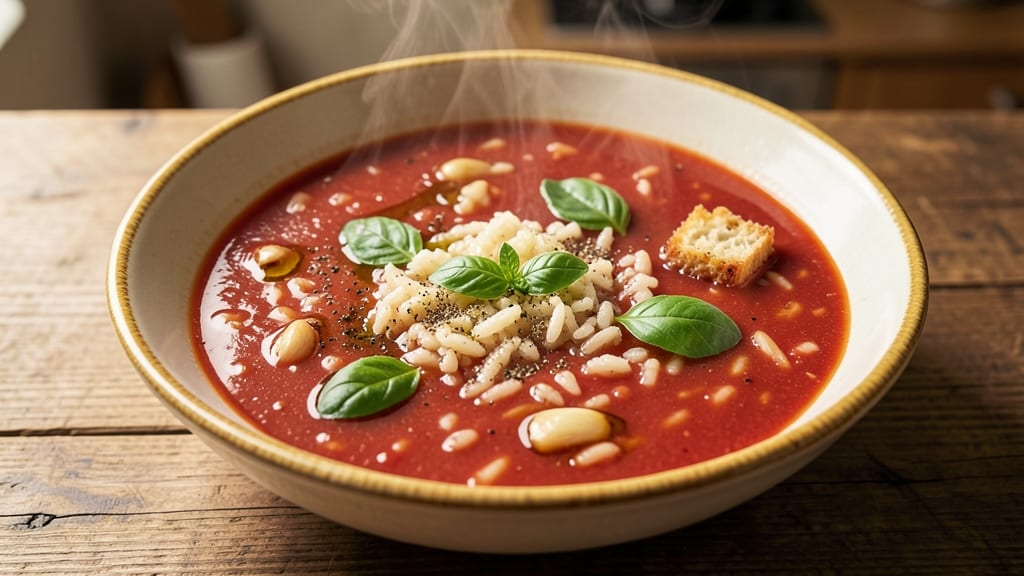 Campbell's Old Fashioned Tomato Rice Soup Recipe: Smoky Cumin and Toasted Garlic Depth