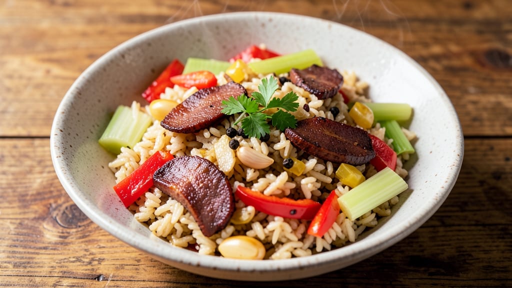 Copycat Zatarain's Dirty Rice Recipe: Smoky Sausage and Peppers in One Pot