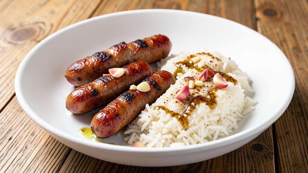 Breakfast Sausage and White Rice Recipe: Smoky-Spiced One-Pot Harmony