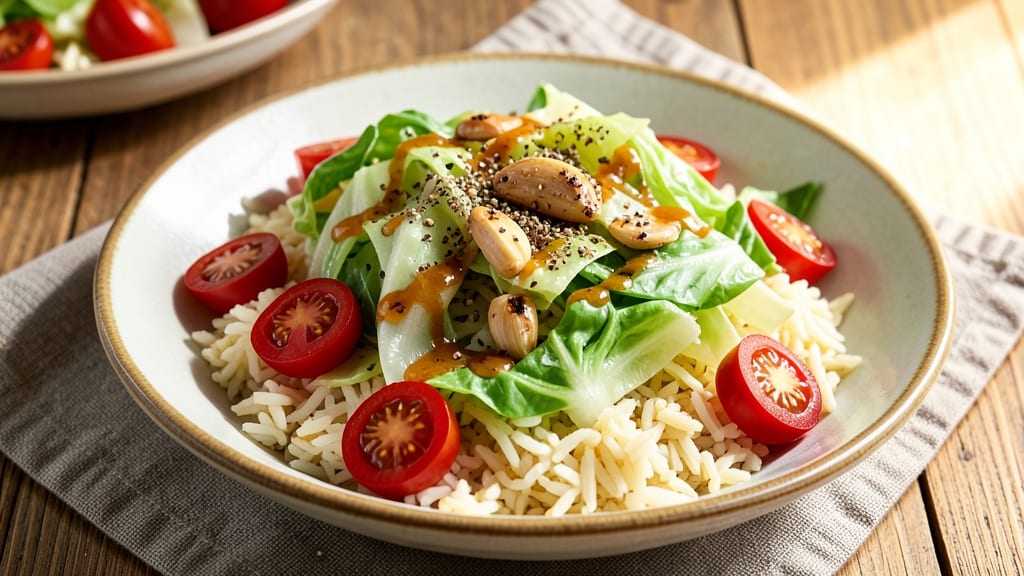 Cabbage, Rice, and Tomato Recipe: Crisp-Tender Stir-Fry in 20 Minutes