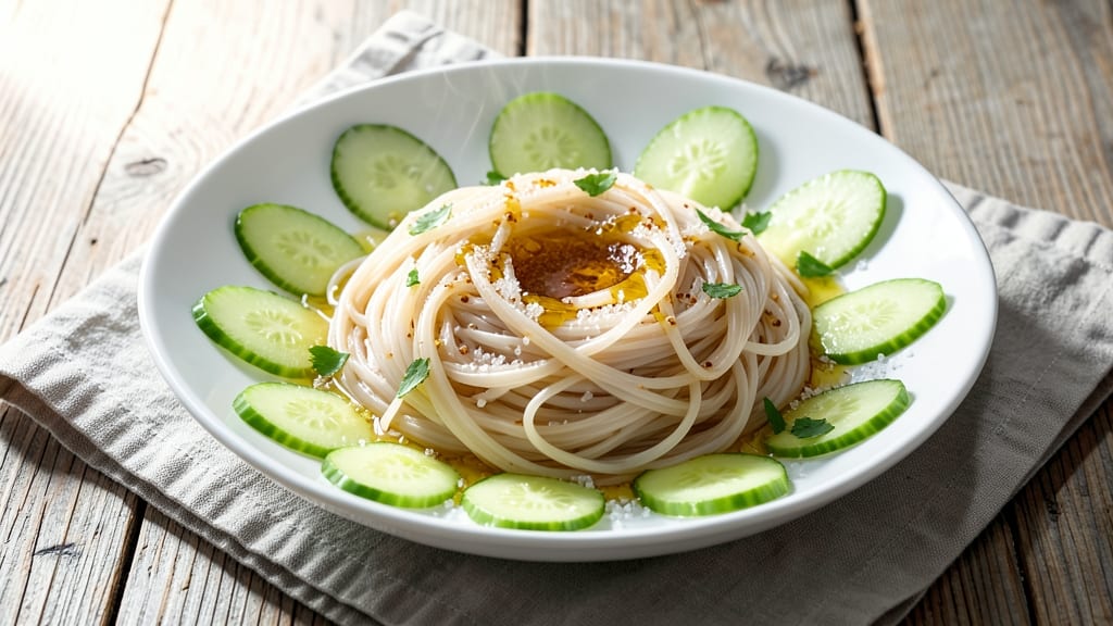 Chao Ching Rice Stick Recipe: Crispy Celery Crown Over Savory Soy-Kissed Grains