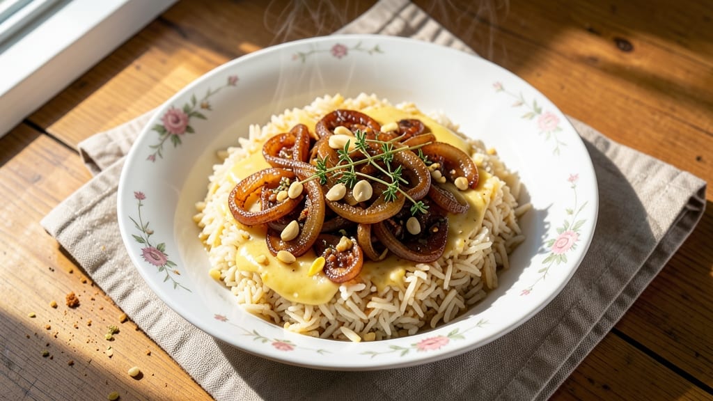 Charleston Gold Rice Recipe: Buttery Saffron and Peas in One Pot