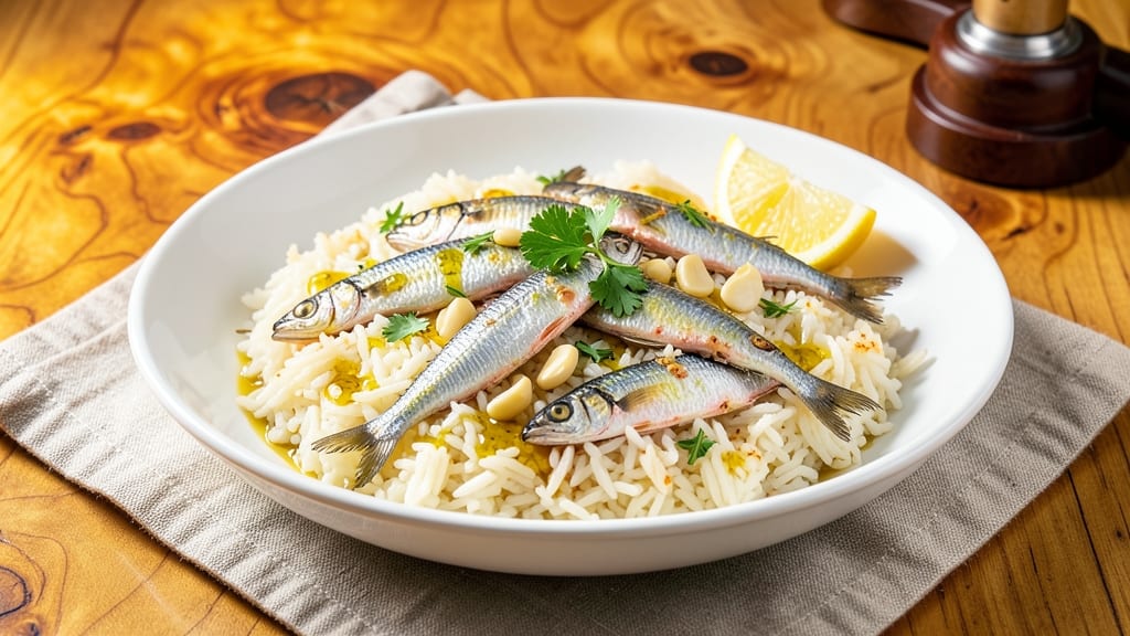 Canned Sardines and Rice Recipe: Mediterranean-Inspired One-Pan Meal