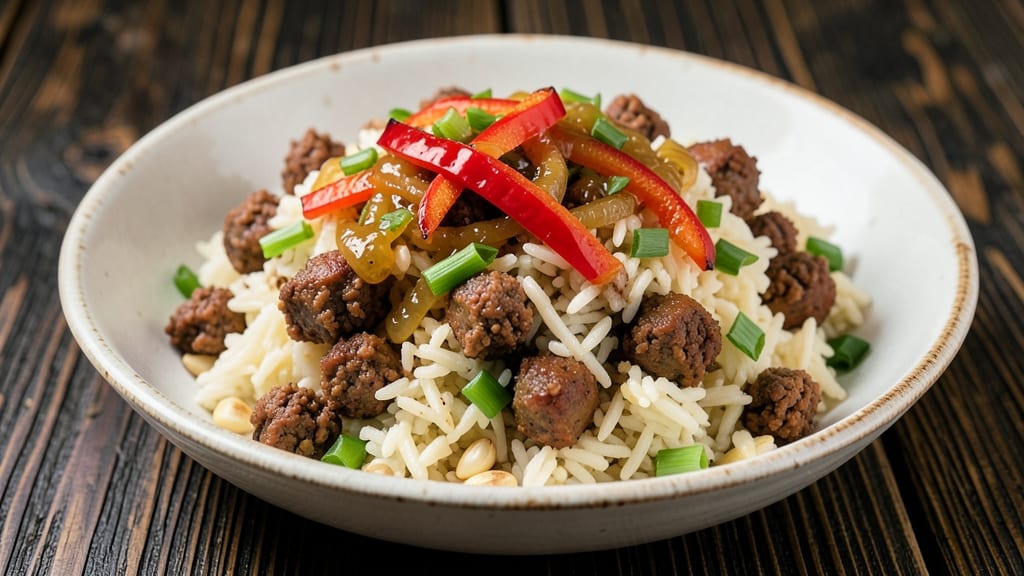 Boudin and Dirty Rice Recipe: Smoky Sausage Meets Crispy Celery Crunch