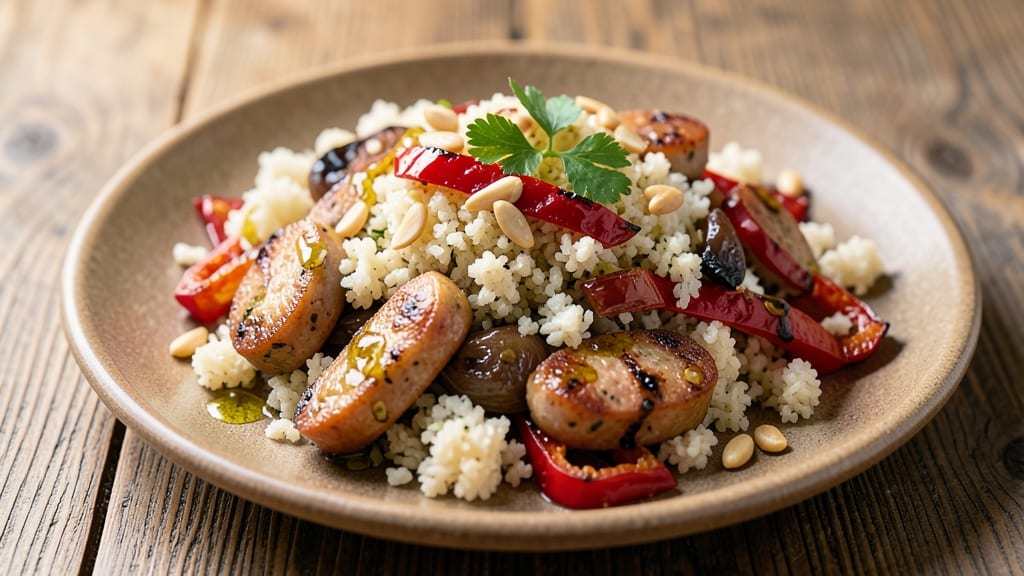 Cauliflower Rice and Sausage Recipe: Smoky Sautéed Crunch in 20 Minutes