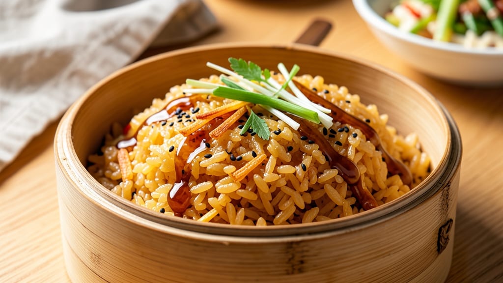 Calrose Sticky Rice Recipe: Jasmine-Inspired Golden Threads With Toasted Celery Crunch