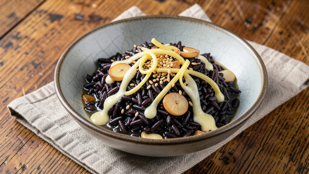 Black Rice Side Dish Recipe: Deep Purple Antioxidant Power Bowl