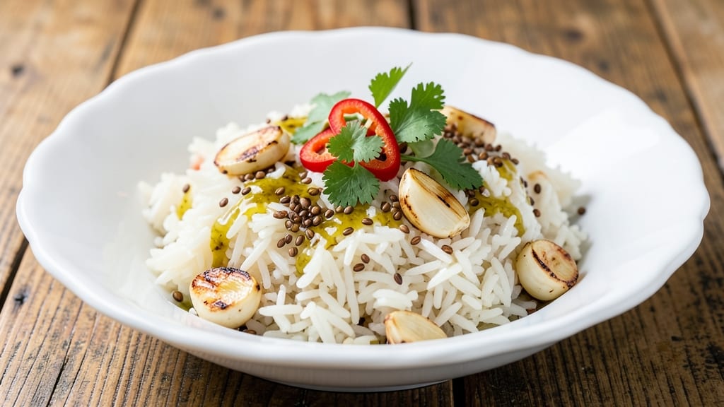 Check Rice Recipe: Smoky Cumin and Celery Crown Crunch in One Pan