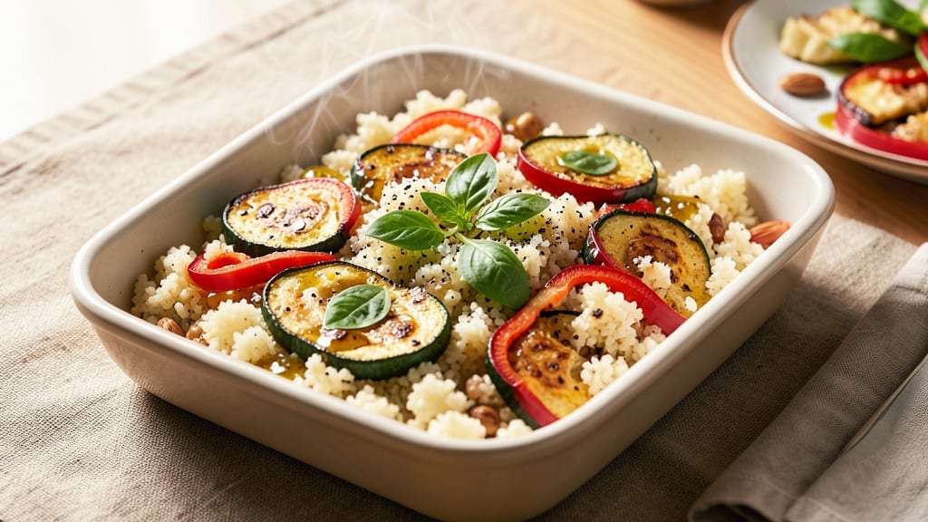 Cauliflower Rice Bake Recipe: Cheesy Crispy Top With Hidden Veggie Blend