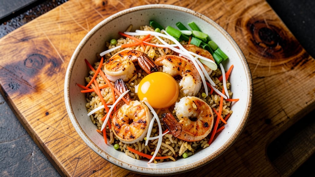 Blackstone Griddle Shrimp Fried Rice Recipe: Crispy-Crusted, One-Pan Feast