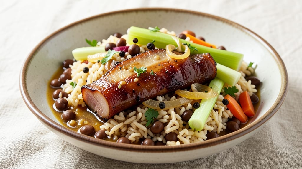 Black Eyed Peas, Rice, and Ham Recipe: Smoky-Sweet Soul Food in One Pot