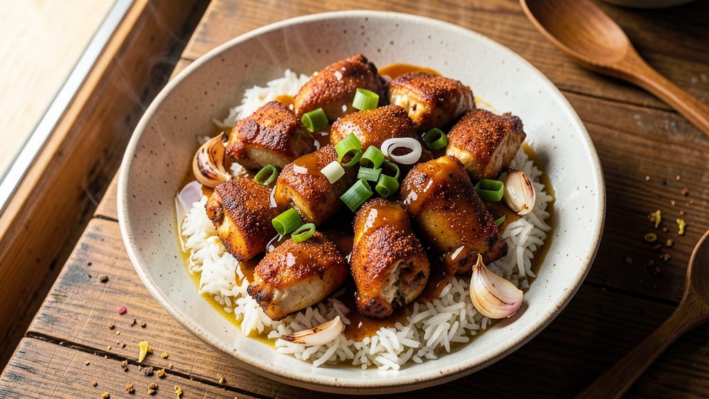 Bojangles Cajun Chicken Rice Bowl Recipe: Smoky Spice Harmony in One Pan