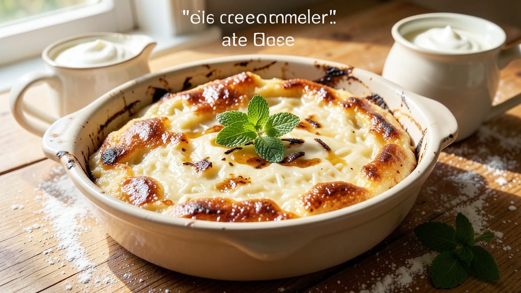 Grandma's Old Fashioned Baked Rice Pudding Recipe: Warm Vanilla-Cinnamon Nostalgia in One Dish